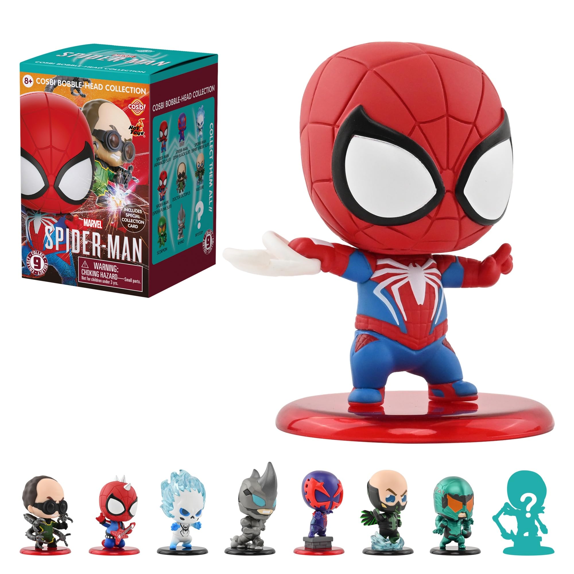 Amazon.co.jp: YuMe マーベルのスパイダーマン コスビ ボブルヘッド